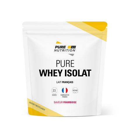 Whey Isolate framboise PURE AM Nutrition